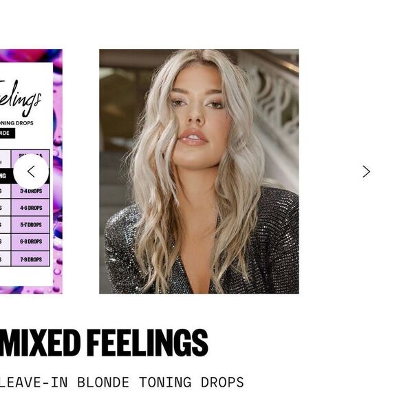IGK MIXED FEELINGS LEAVE-IN BLONDE TONING purple DROPS brand new in box - Picture 6 of 7